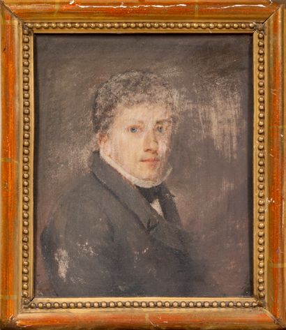 Ecole du XIXème siècle Portrait d’homme

Huile sur carton

16 x 13,5 cm

Manques