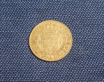 1 piece of 8 escudos gold Charles III (1759-1788)...
