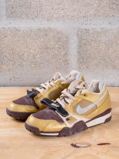 null NIKE AIR TRAINER 2 SB

Metallic Gold/Reflect Silver

(318480-701)

US 8,5 /...