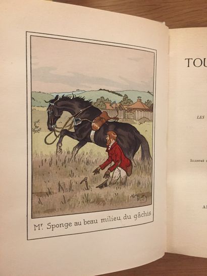 SURTEES SURTEES. La tournée sportive de Mr. Sponge. Paris, Le Goupy, 1925 ; 2 vol....
