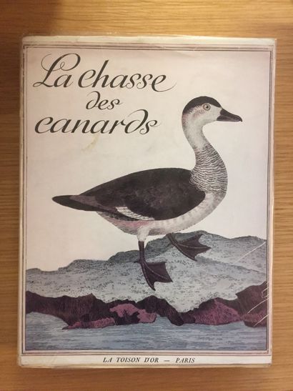 ROCHER ROCHER. La chasse des canards. Paris, La Toison d'or, 1953; in-4, paperback....