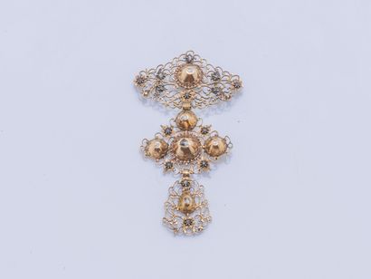 Pendant butterfly cross known as Flemish...