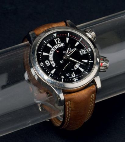 JAEGER-Le COULTRE (Master Compressor Dualmatic), vers 2007 Montre sportive en acier...