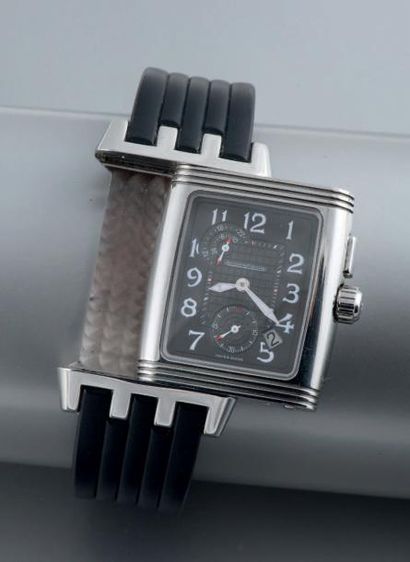 JAEGER-Le COULTRE (Reverso Gran'Sport - Night-Day GMT), vers 2000 Montre Reverso...