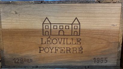 null 1 caisse de12 bouteilles Château Léoville Poyferré, Saint-Julien, 1995

Pour...