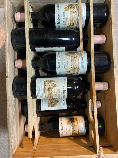 null 10 bouteilles Vieux Château Certan, Pomerol, 1993
Conditionnées dans leur caisse...