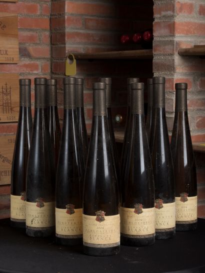 null 10 bouteilles Furstentum Pinot gris, 2003 
3 bouteilles Schlossberg Riesling,...