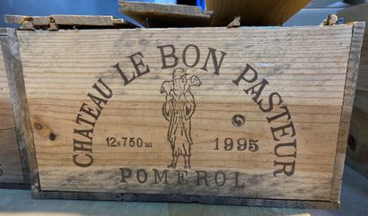 null 10 bouteilles Château Le Bon Pasteur, Pomerol, 1995 
Conditionnées dans leur...