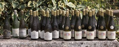 null 36 bouteilles de vin du Coteaux du Layon 1995, 1985 et divers 
Dans l'état