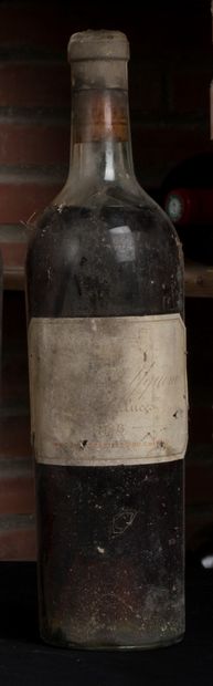 1 bottle Château d'Yquem , Sauternes, 1928
Low...