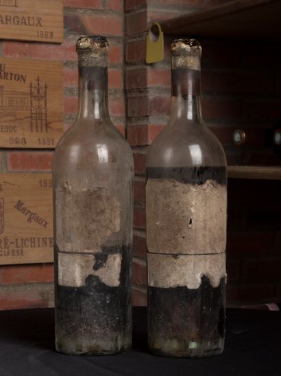 2 bouteilles de Château d'Yquem, Sauternes...