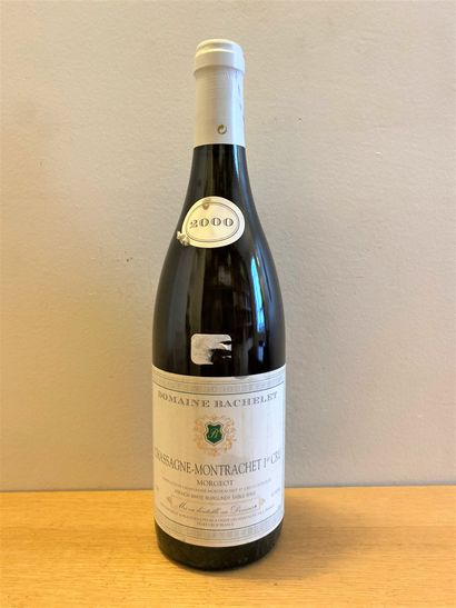 null 1 bouteille Chassagne Montrachet, Domaine Bachelet, 2000
Bon niveau
Etiquette...
