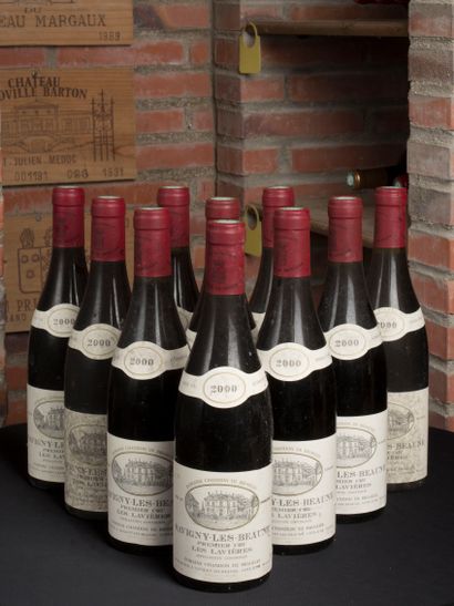 null 10 bouteilles de Savigny Les Beaune 1er Cru Les Lavières, Domaine Chandon de...