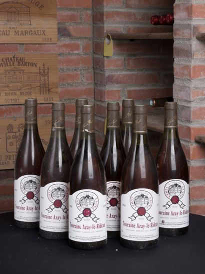 null 8 bouteilles Azay le Rideau vin de Touraine rosé, 1993 
Dans l'état