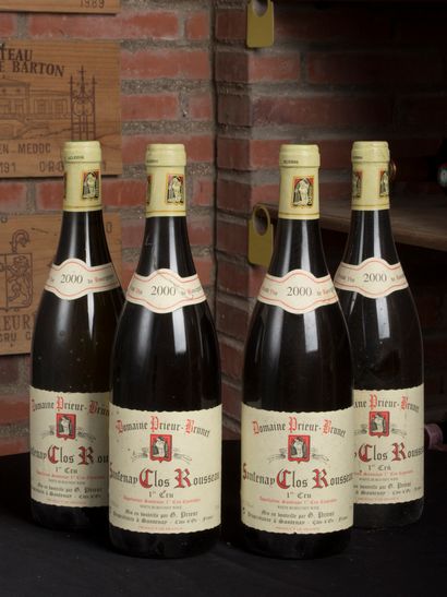 4 bouteilles Clos Rousseau Domaine Prieur...