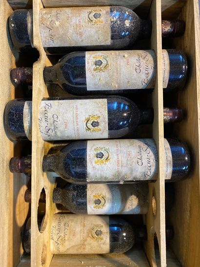 null 10 bouteilles Château Beauséjour Bécot Saint Emilion, 1994 
Conditionnées dans...