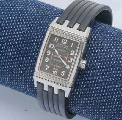 JAEGER-LeCOULTRE around 2000
Reverso Gran'Sport watch ref: 290 860. Reversible rectangular...