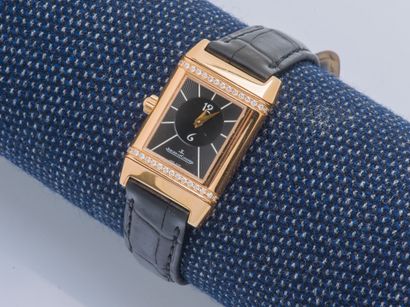 JAEGER-LeCOULTRE Ladies' watch model Reverso Classic small Duetto in 18K (750 ‰)...
