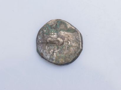 Greek coinage. Didrachma or Nomos in silver,...