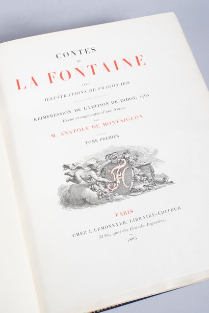 [FRAGONARD] Jean de La FONTAINE. [FRAGONARD] Jean de La FONTAINE.
Contes et Nouvelles...