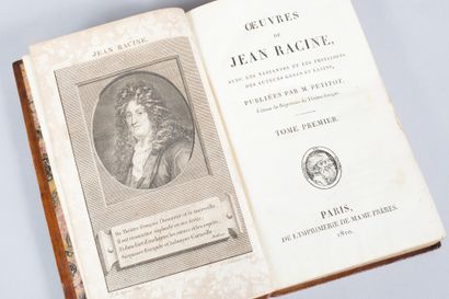 Jean RACINE. Jean RACINE.
Œuvres, avec les variantes et les imitations des auteurs...