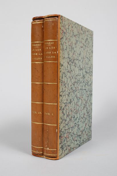 Honoré de BALZAC. Honoré de BALZAC. 
Le Lys dans la vallée.
Paris, Werdet, 1er juin... Gazette Drouot