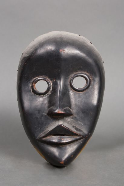 Dan mask, Ivory Coast
Wood with black lacquered...