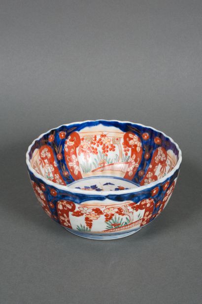 China
Imari porcelain cup with landscape...