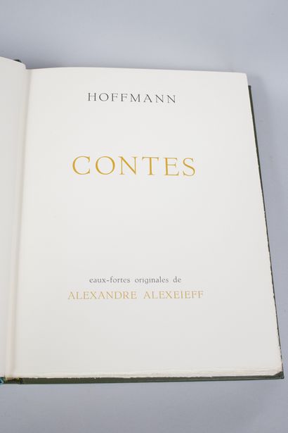 [ALEXEIEFF] HOFFMANN. [ALEXEIEFF] HOFFMANN.
Contes. Le Violon de Crémone - L'Eglise...