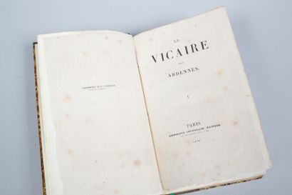null Honoré de BALZAC, under the pseudonym of Horace de Saint-Aubin. 
Le Vicaire...