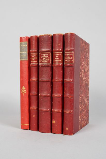 null [LITTÉRATURE] Lot de 5 volumes :
- CELINE. Les Beaux Draps. Paris, 1951, 54ème...