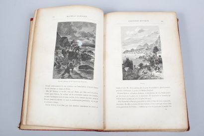 Jules VERNE. Jules VERNE.
Mathias Sandorf. 111 drawings by Benett and a map.
Paris,...