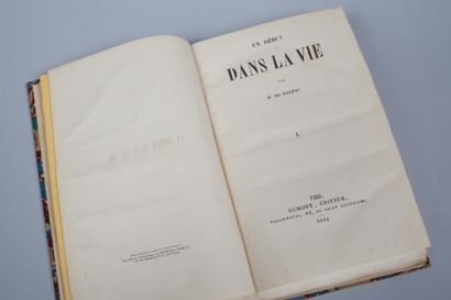 Honoré de BALZAC. Honoré de BALZAC. 
Un Début dans la vie.
Paris, Dumont, 1844, 2...