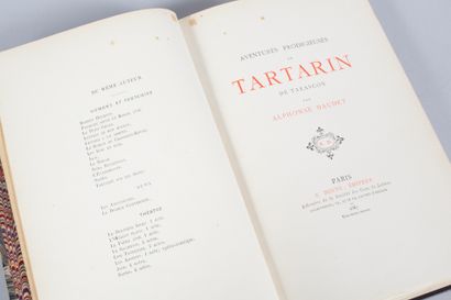 Alphonse DAUDET. Alphonse DAUDET.
Aventures prodigieuses de Tartarin de Tarascon.
Paris,...
