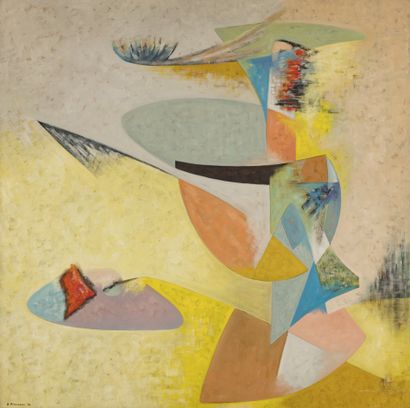 James PICHETTE (1920-1996)
Composition abstraite...