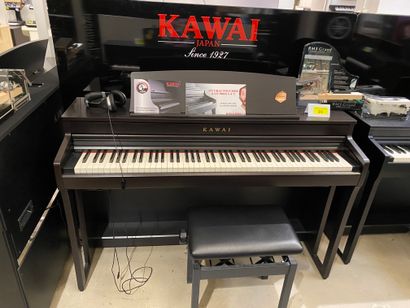 1 piano droit numérique KAWAI CA49 brun mat...