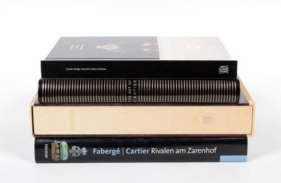 null [CARTIER] Ensemble de 4 volumes, en allemand et en anglais.
A century of Cartier...