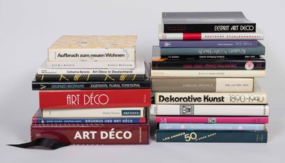[Art Deco] Set of 22 volumes, in German,...