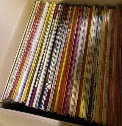 null Important lot de vinyles de musique Classique répartis dans 56 cartons 

Lot...