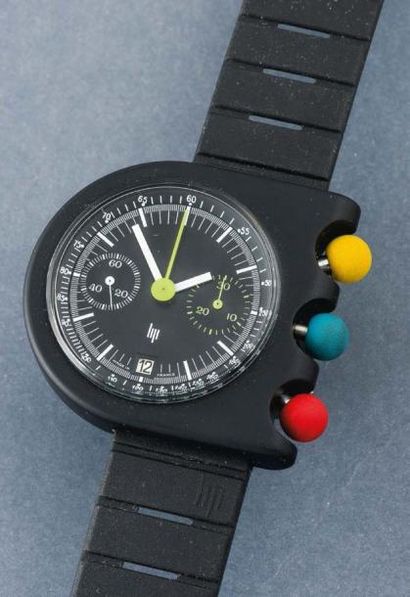 LIP (CHRONOGRAPHE TALLON/MACH 2000 - 3 COULEURS), vers 1974 Célèbre chronographe...