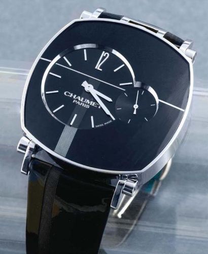 CHAUMET (DANDY HOMME - ARTY), vers 2010 Élégante montre reprenant les montres de...