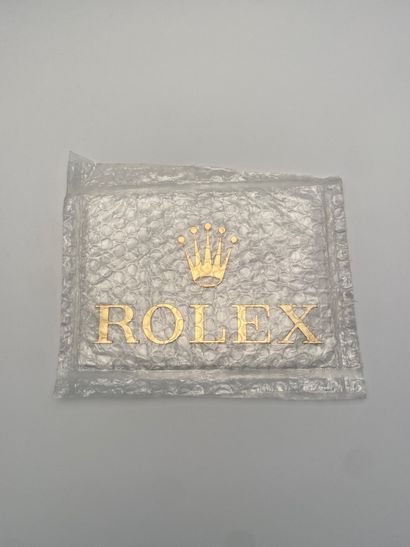 ROLEX Logo Rolex en plastique doré à coller.