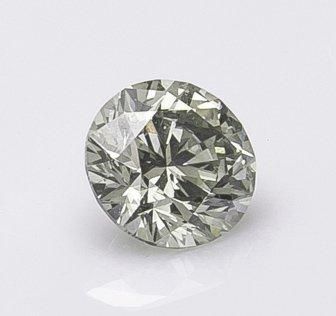 null 1 Diamant taillé brillant pesant 3,70 carats de couleur grise (pureté SI2) Certificat...