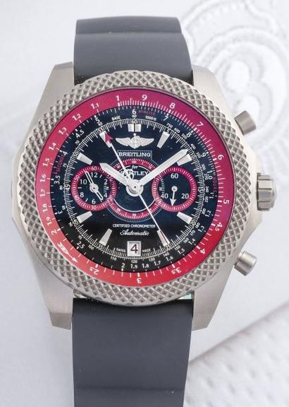 BREITLING For Bentley (CHRONOGRAPHE PILOTE SUPERSPORTS RED - LIGHT BODY RÉF. E27365...