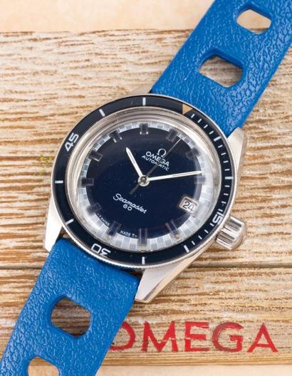 OMEGA (SEAMASTER 60 - BLUE RÉF. 166.062), vers 1968 Montre de plongée issue d'une...