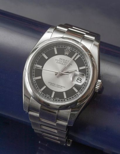 ROLEX (Oyster Perpetual / Date Just réf. 116200), vers 2006-2007 Montre modèle Oyster...