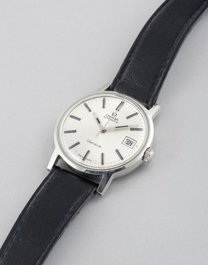 OMEGA (CLASSIQUE GENÈVE SPORT ? SILVER n° 166070), vers 1970 Montre classique sport...