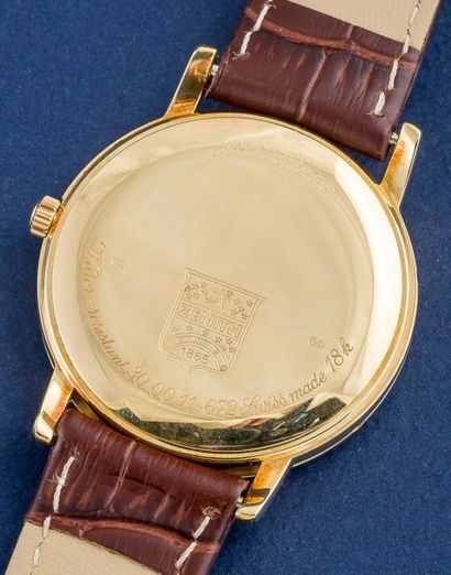 ZENITH ( Chronomètre GMT n° 175 - or jaune réf. 30.0011.672), vers 1995 Rare montre...
