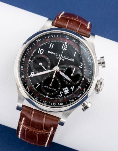 BAUME & MERCIER (CHRONOGRAPHE CAPELAND XL - TACHYMETRE REF. MOA10084), vers 2012...