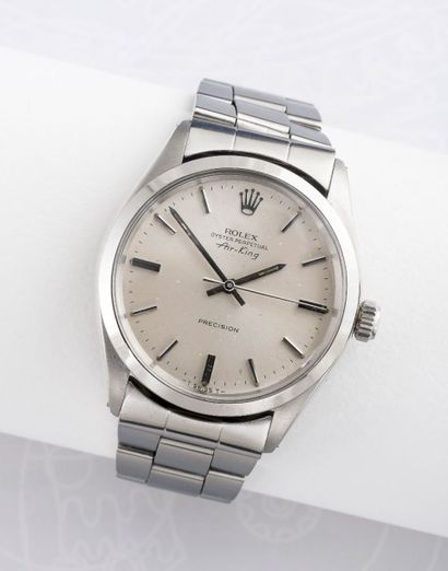 ROLEX (Oyster Perpetual Pre?cision/Air-King - Cadran Silver re?f. 5500), vers 1974...